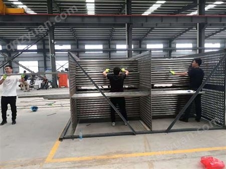 泓江 钛钢复合管空预器 高质量 高性价比 寿命长 耐腐蚀 耐冲击