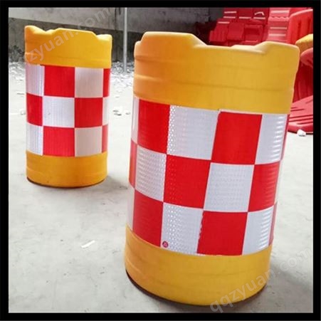 吹塑滚塑防撞桶隔离墩警示桶交通设施灌水灌沙桶